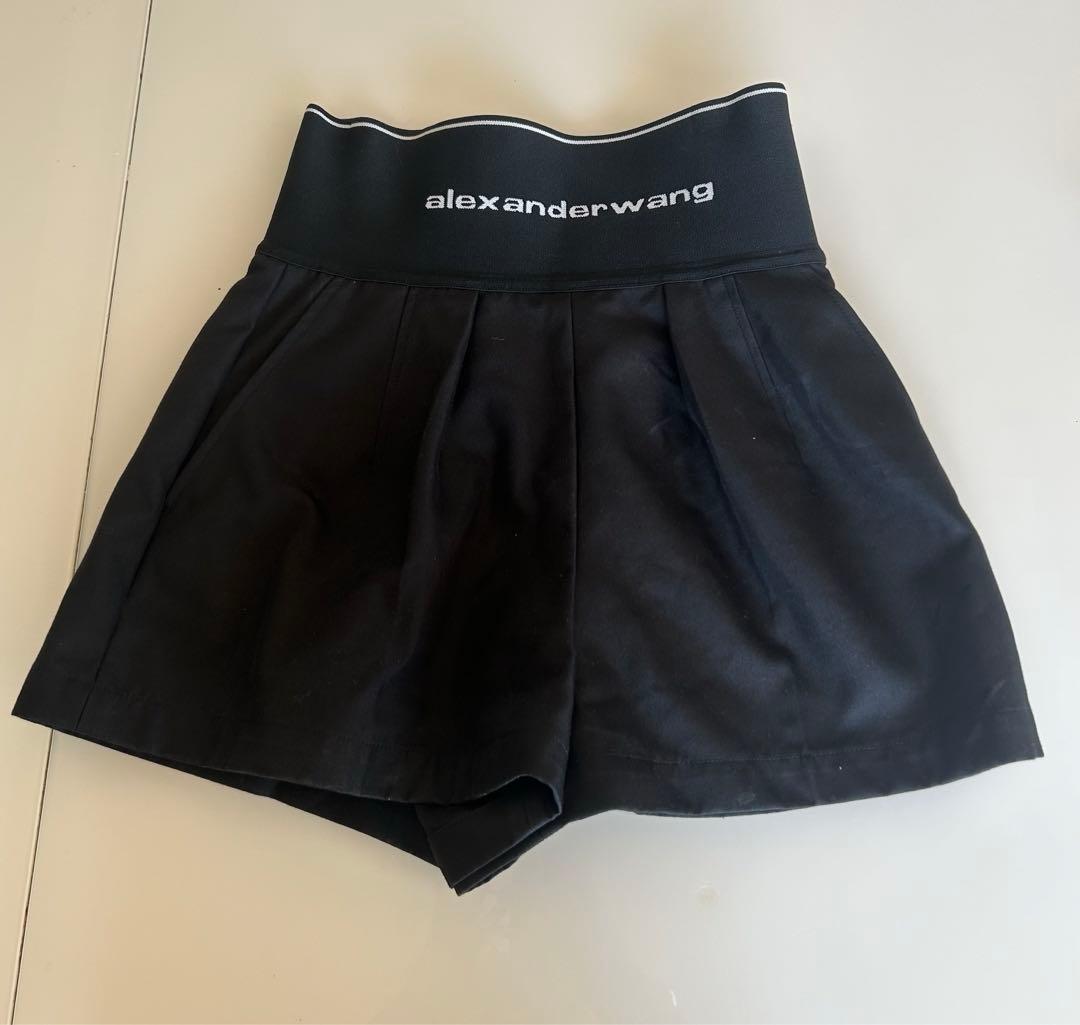 alexanderwang ブラック ショートパンツ