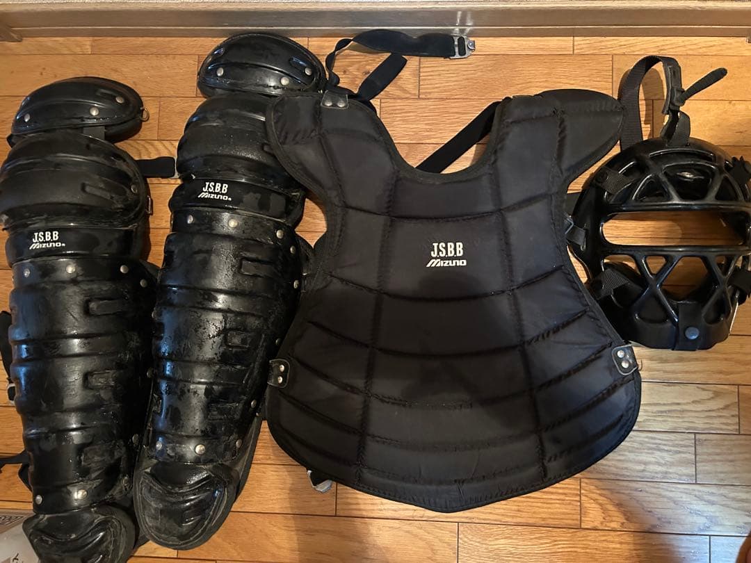 Mizuno キャッチャー　防具　軟式用　Mizuno ミズノ　大人用