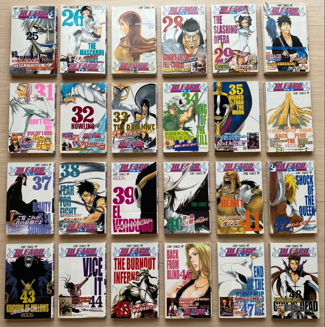 ブリーチ全巻(1〜74巻・全初版・帯付き)