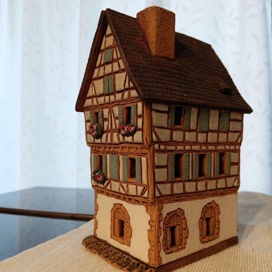 【超メルカリ祭限定】ライト付リトアニアキャンドルハウス3点セット　刻印あり