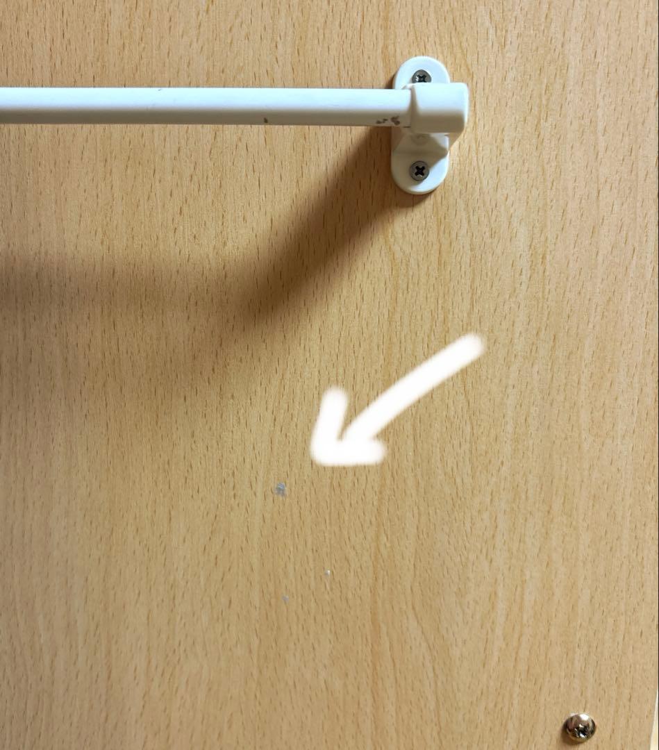 【たのめる便発送】洋服ダンス　クローゼット　1枚目写真⑥