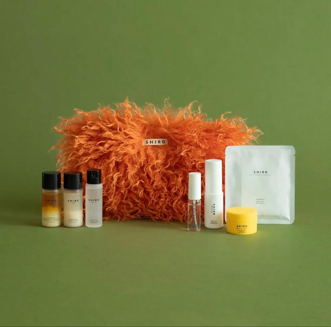 SHIRO ホリデーセット 2025 ファーポーチ スキンケア