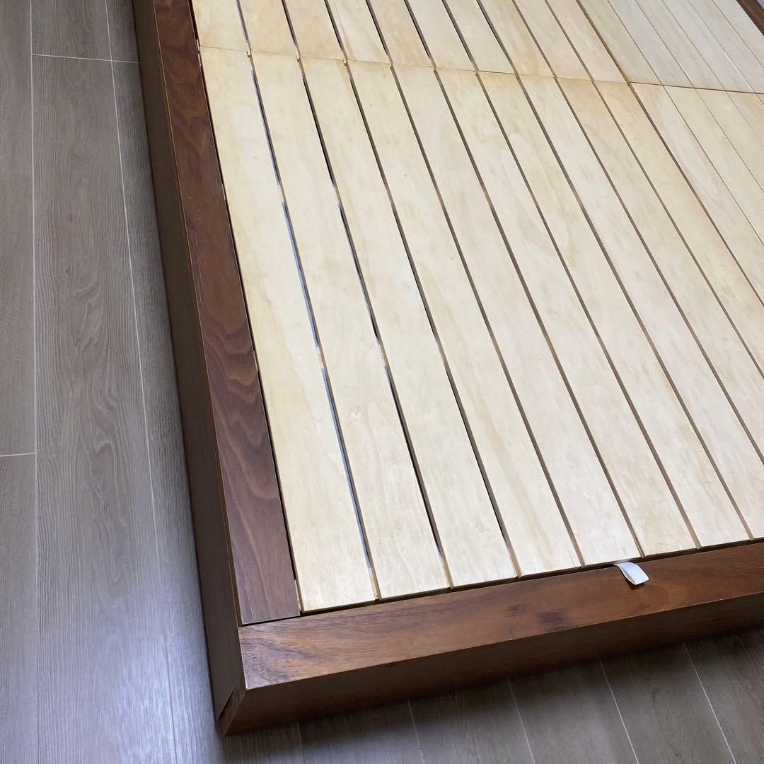 【✨Enu✨】無印良品　ダブルサイズ　ベッド