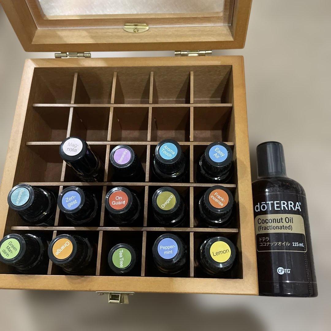 dōTERRA エッセンシャルオイルセット 13本　ロールオン　ココナッツオイル
