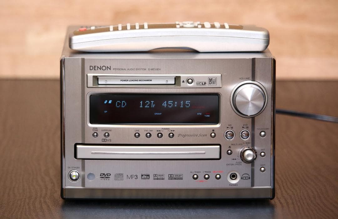 DENON D-ME55DV CD/DVD/MD/TUNER/AMP　ミニコンポ