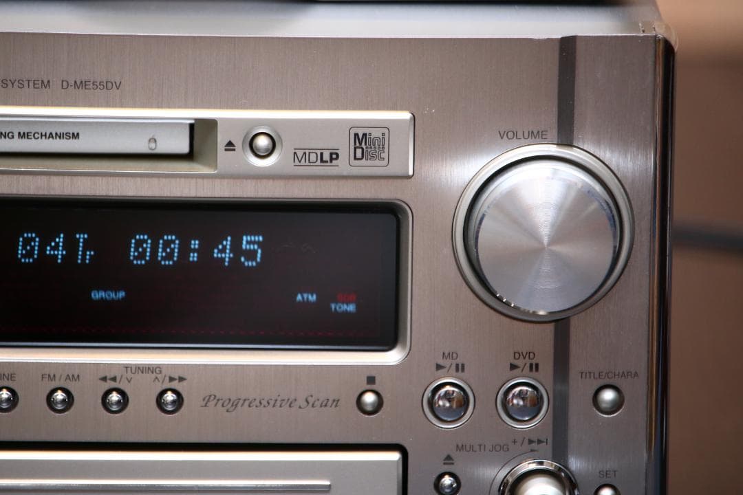 DENON D-ME55DV CD/DVD/MD/TUNER/AMP　ミニコンポ