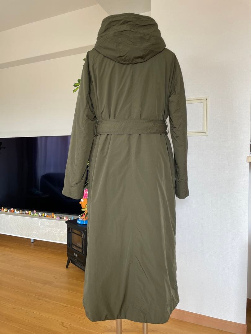 MOGA フード付き軽量ロングコート