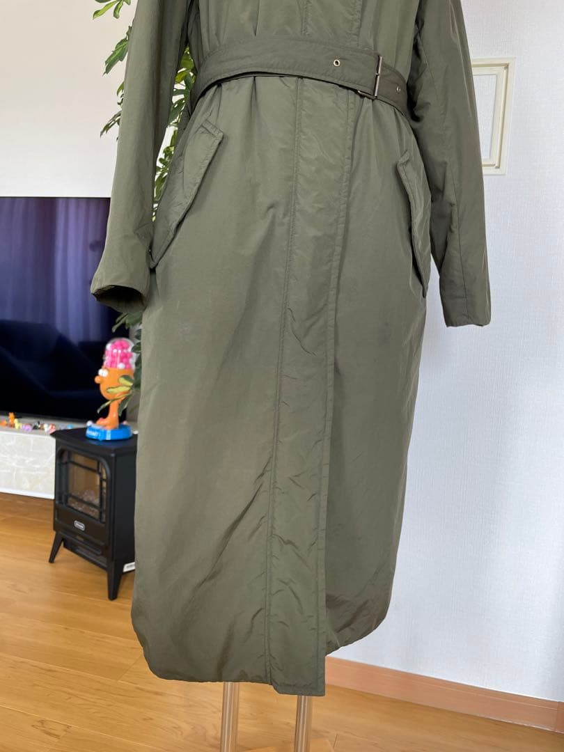 MOGA フード付き軽量ロングコート