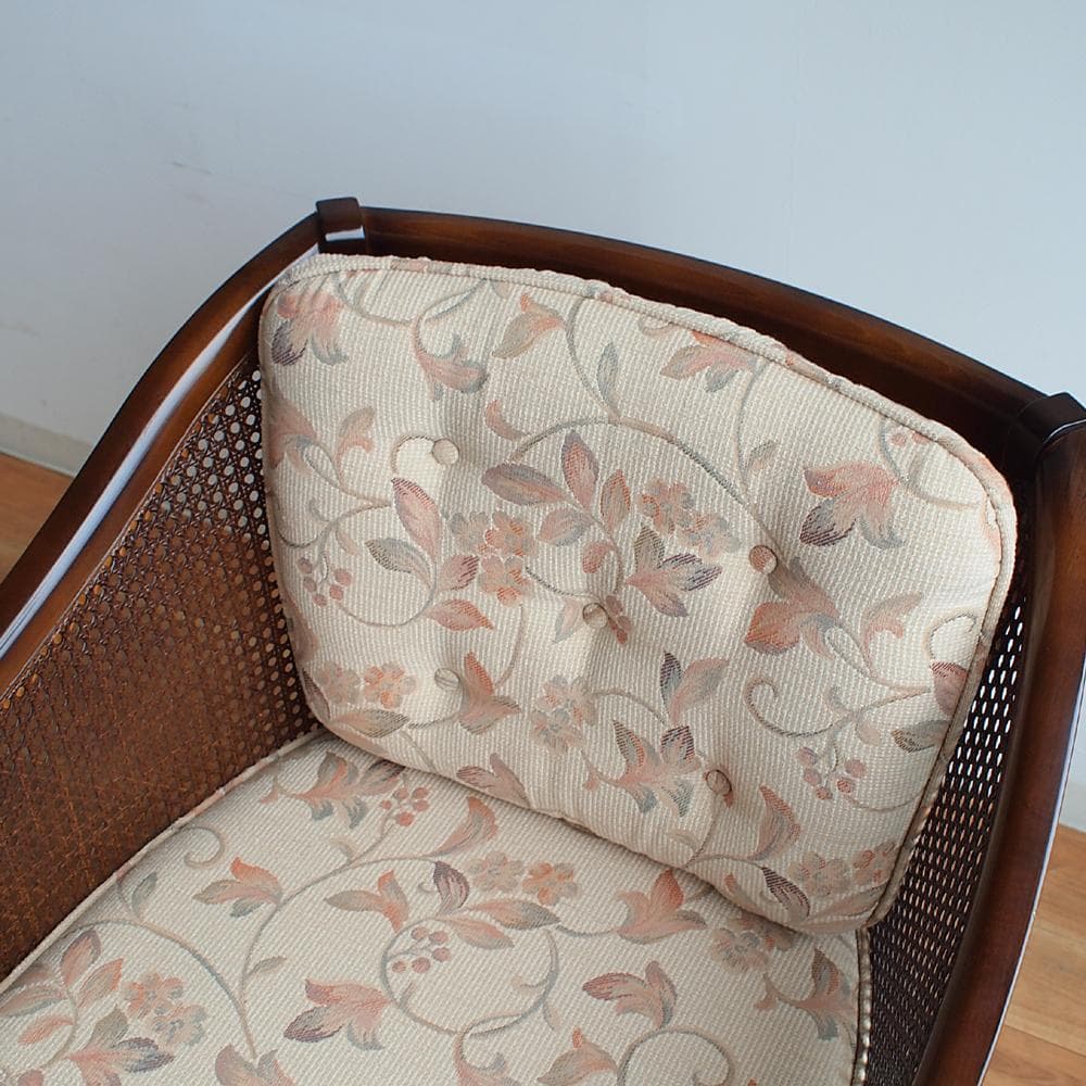 カリモク/karimoku コロニアル 1人掛けソファ A レトロ ビンテージ