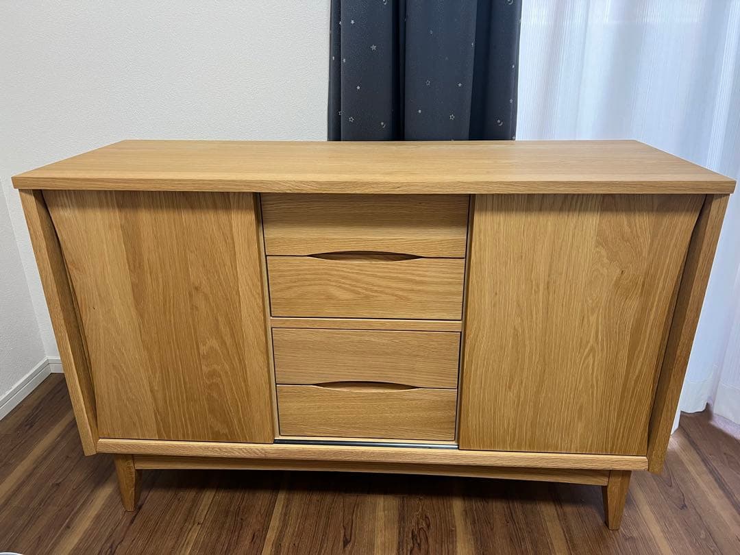 【お値下げ】unico ウニコ SIGNE シグネ キャビネット W1185