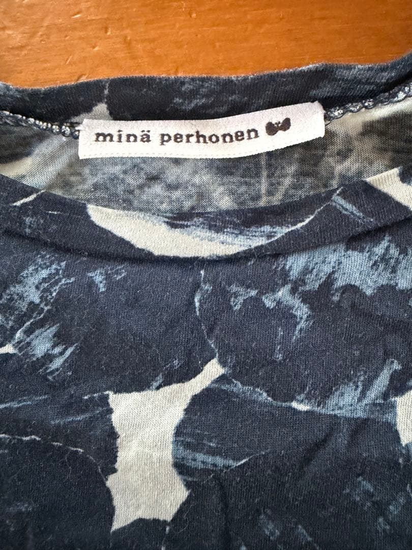 ミナペルホネン　mina perhonen カットソー　le lac ブラウス