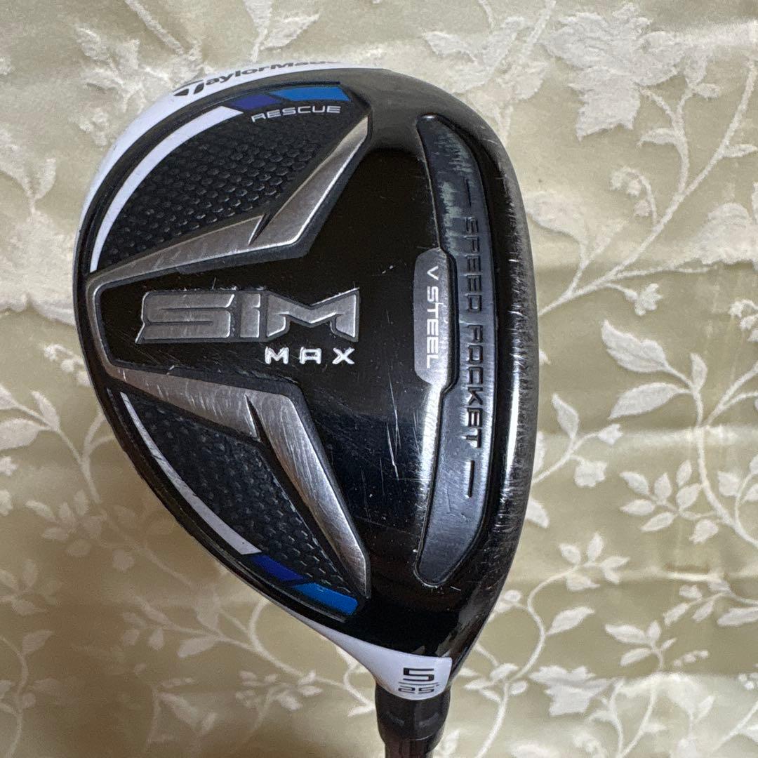 【只今値下げ中】TaylorMade SIM MAX ユーティリティ 25度