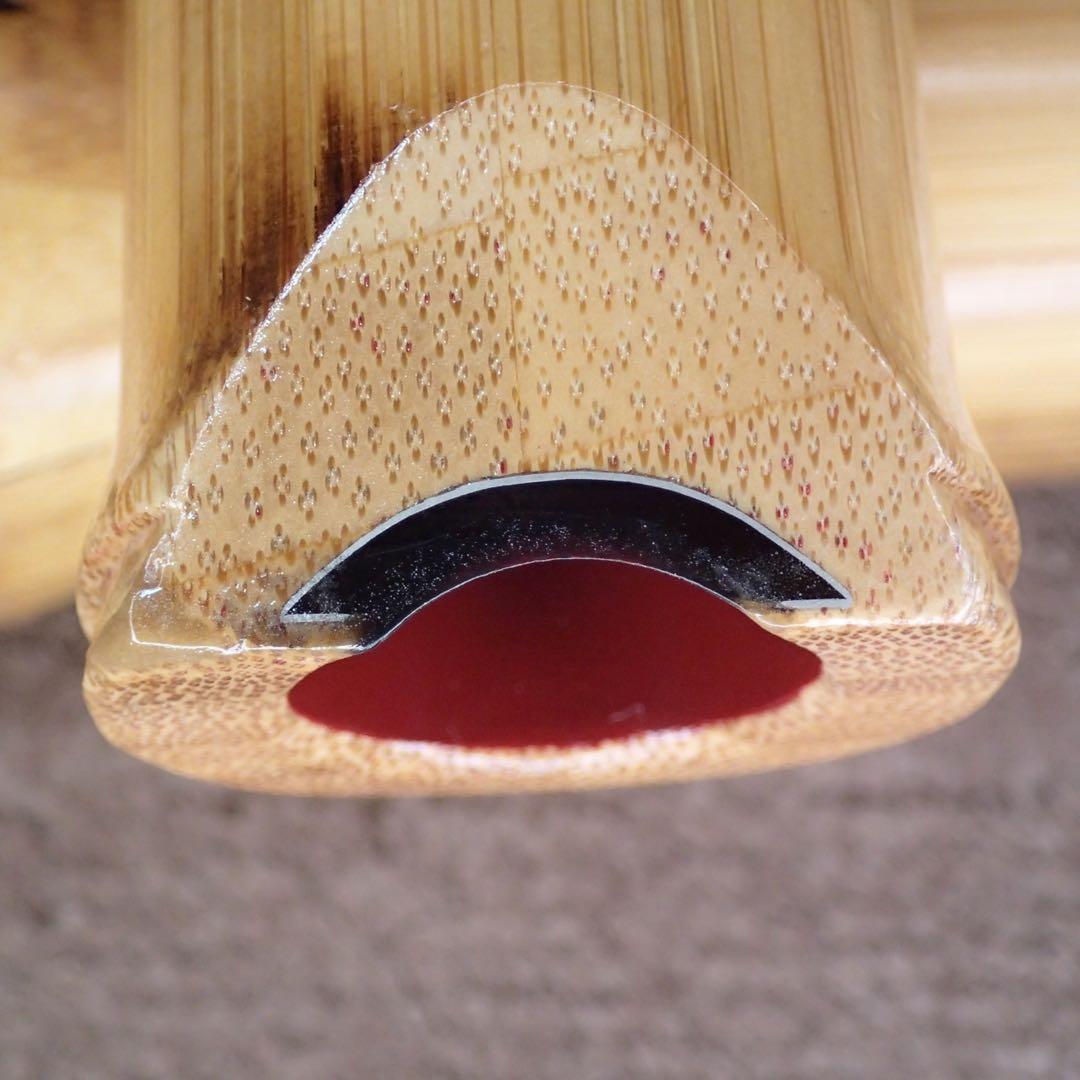 尺八 蝴蝶 高級合竹曲管 二尺三寸(正律Ａ管)