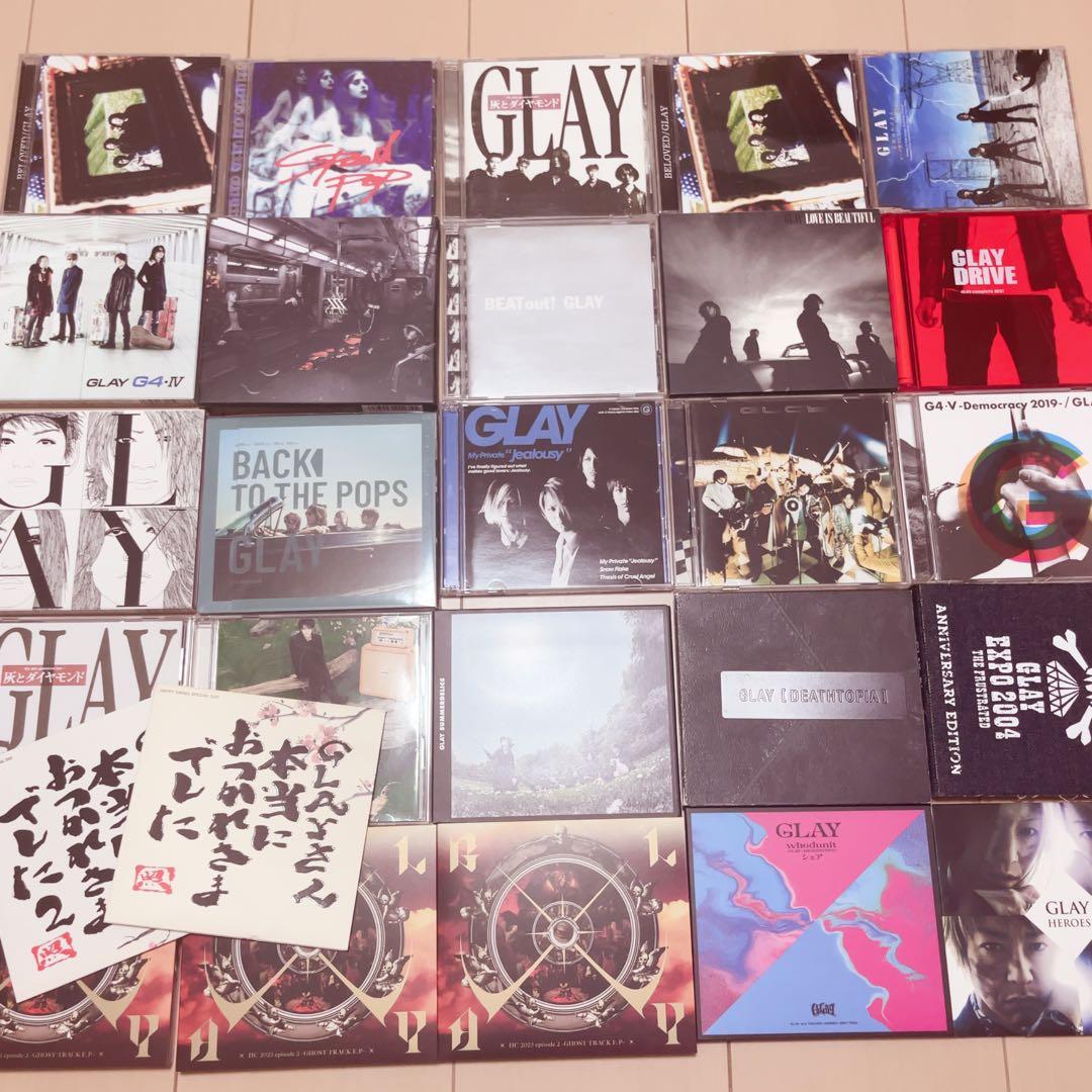 GLAY アルバム シングル EP DVDコレクション セット