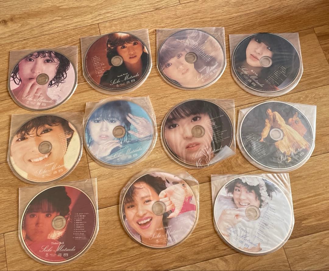 松田聖子　ＬＰサイズ紙ジャケ仕様 CD １１枚セット