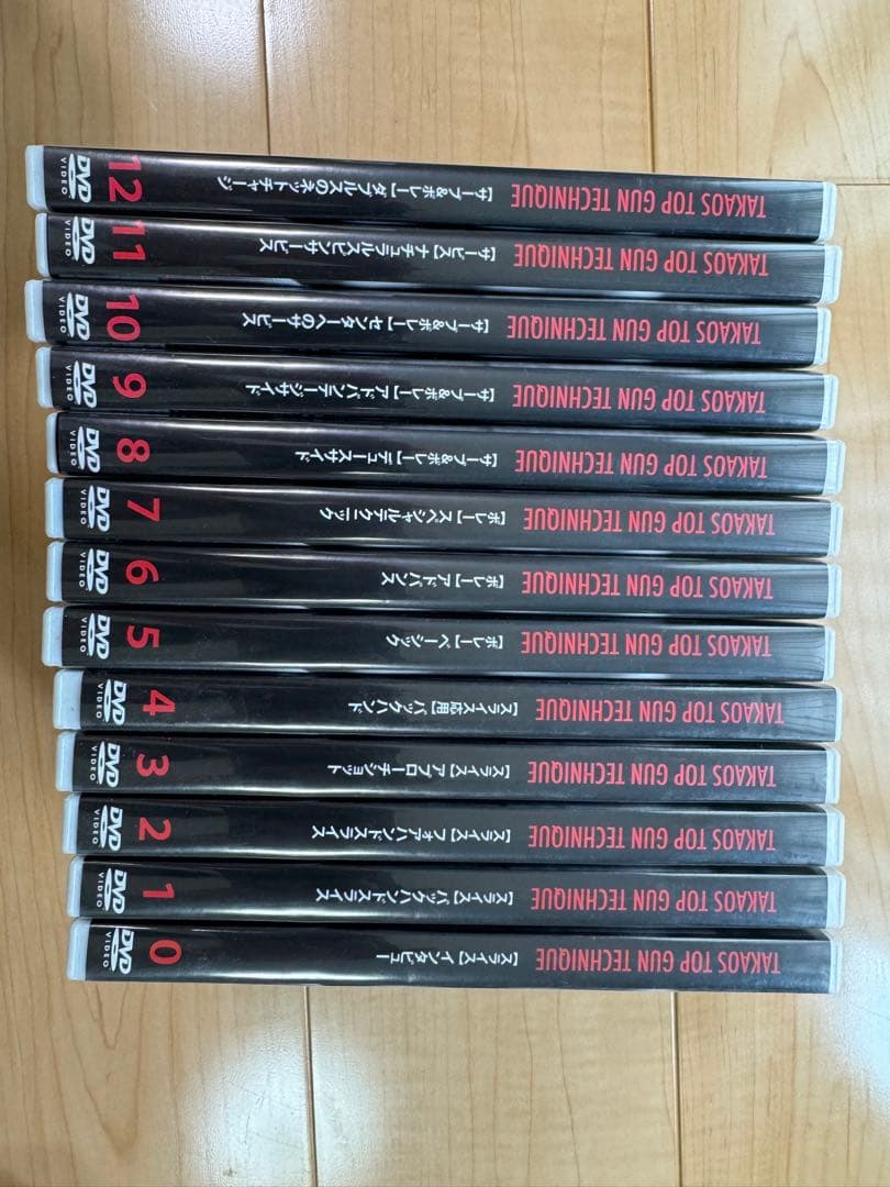 鈴木貴男プロ DVD TAKAOS TOP GUN TECHNIQUE 0〜12