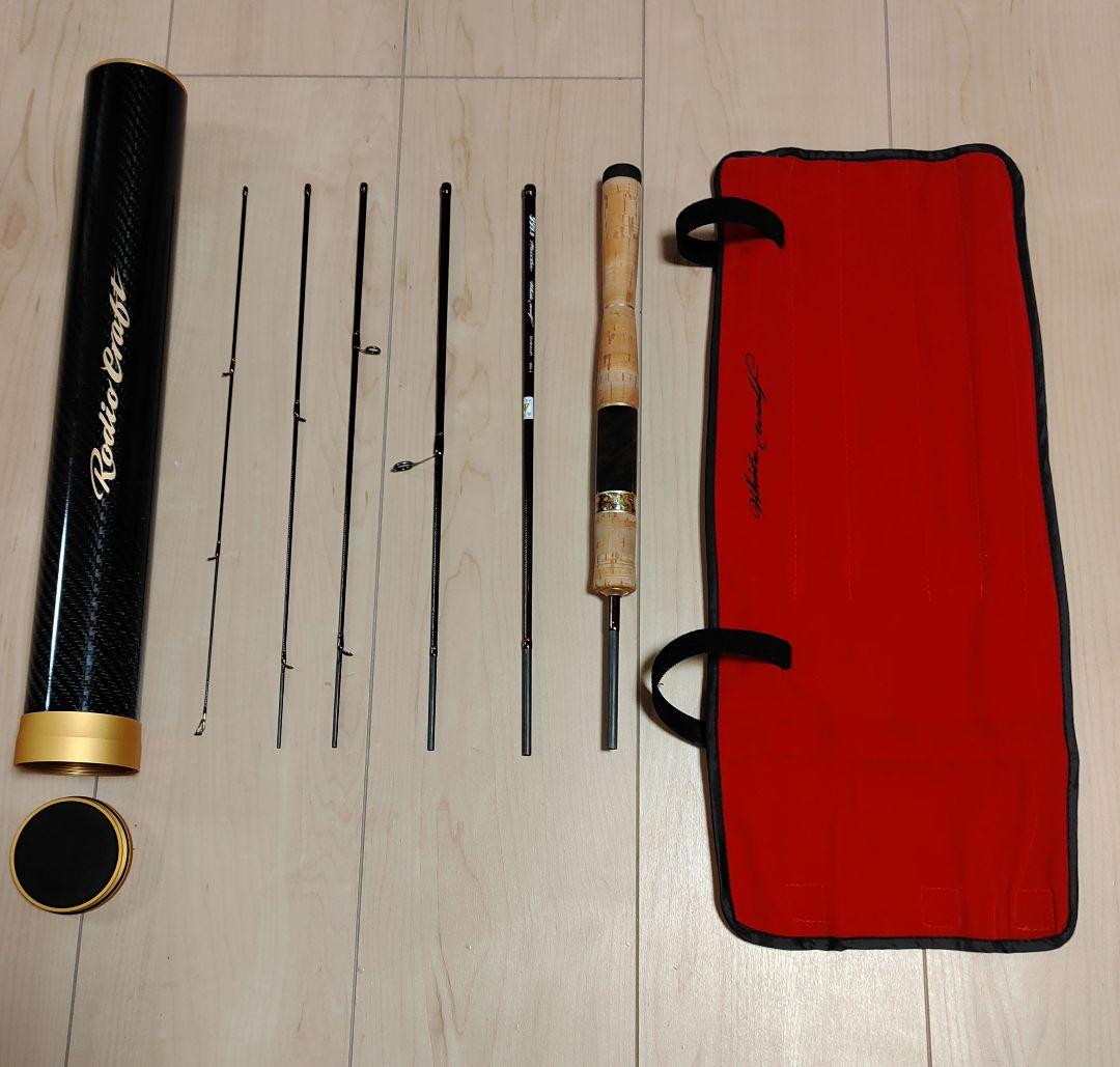 ロデオクラフト ホワイトウルフ606L-e カーボンファイバー 収納ケース付き