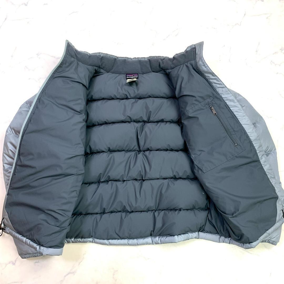 希少カラー★パタゴニア インサレーショングースダウン シルバー系 L　D462