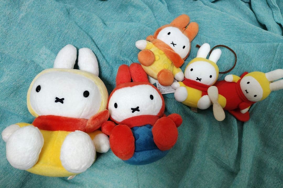 ゆきのひ　ひこうきのり　ミッフィー　ぬいぐるみ　マスコット　まとめ売り　レトロ