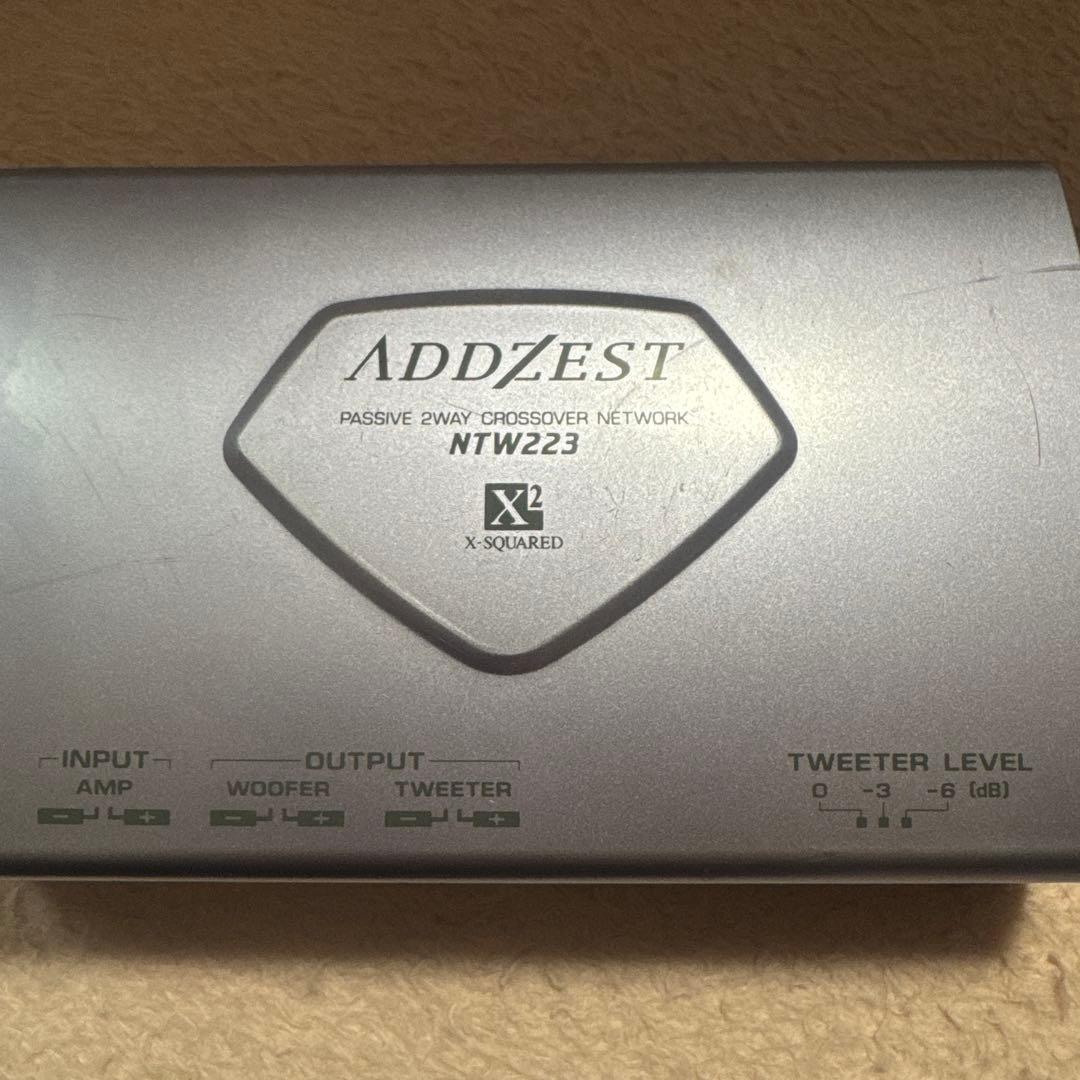 ADDZEST コアスピーカー2個セット　カロッツエリア　スピーカー　ツィーター