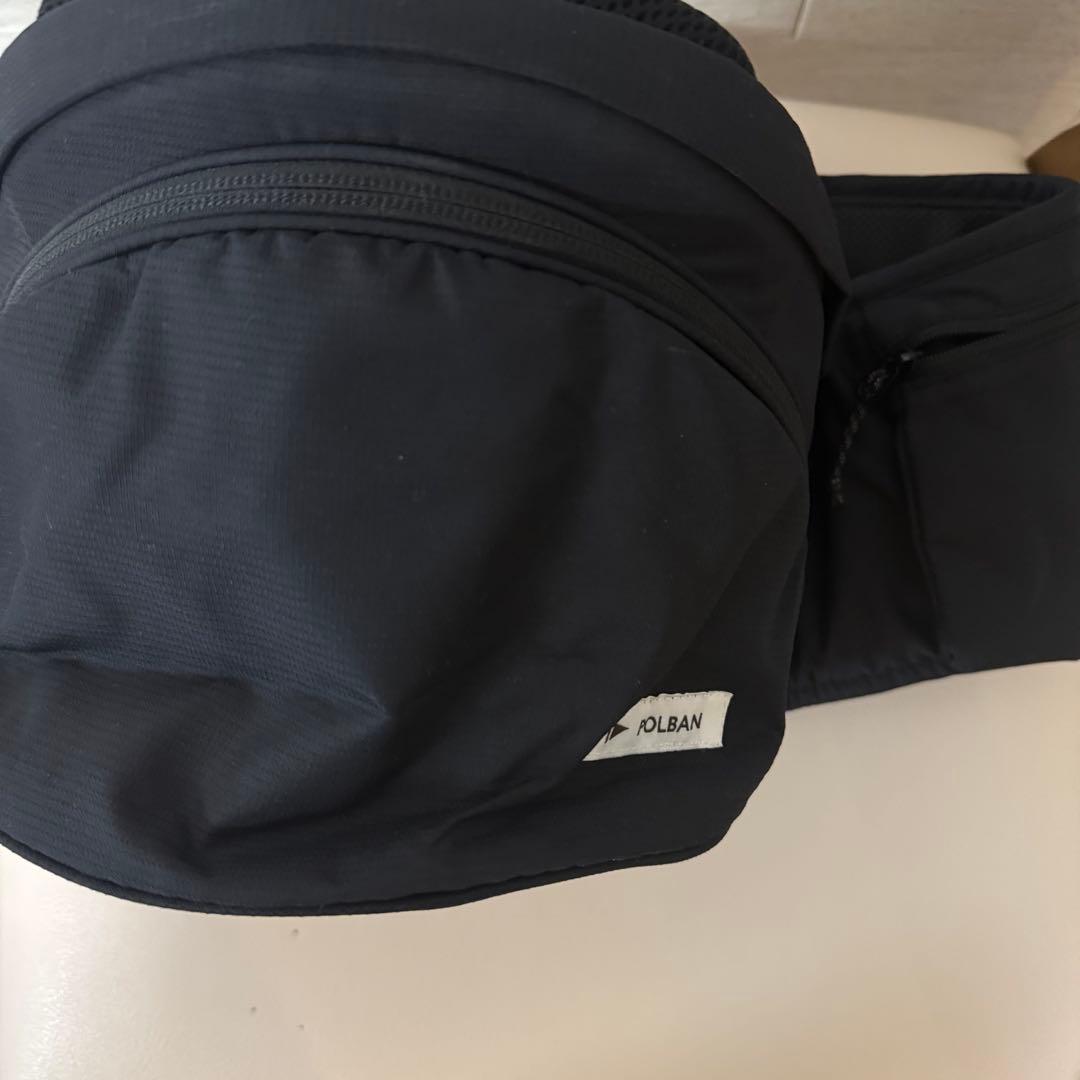 【美品】 POLBAN ポルバンアドバンスヒップシート　ブラック　黒