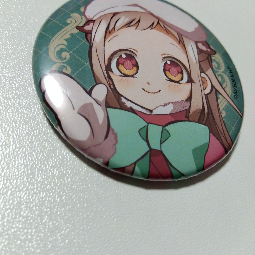 【地縛少年花子くん】八尋寧々 マルイ かもめ学園購買部 クリスマス 缶バッジ