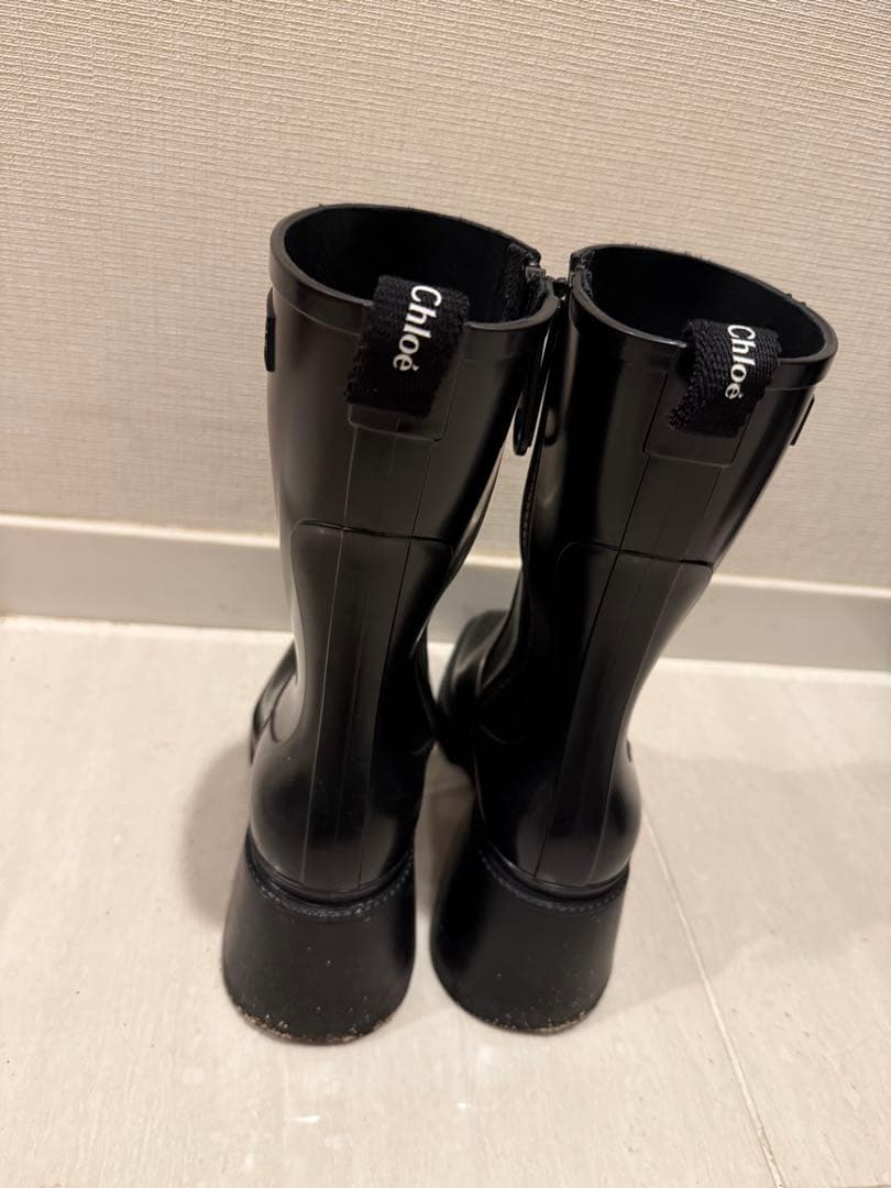 Chloé ブラックヒール長靴