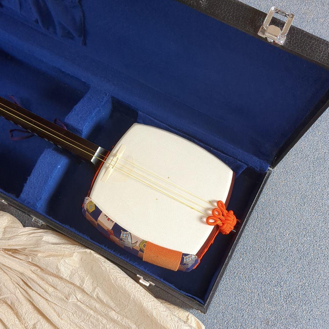 三味線 撥二本 ハードケース付き