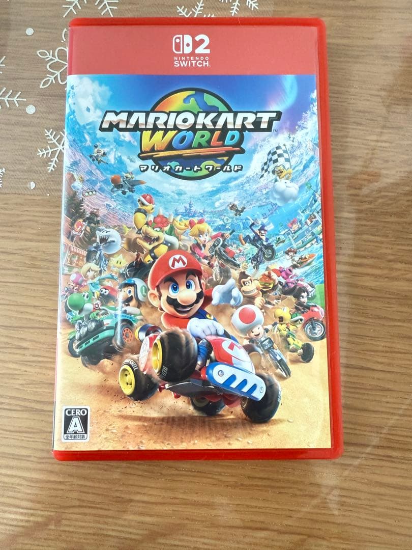 【新品・未使用】MARIOKART WORLD マリオカートワールド