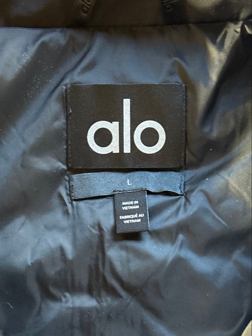 alo ジャケット Lサイズ Work it bomber ブラック