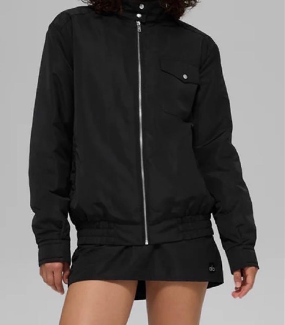 alo ジャケット Lサイズ Work it bomber ブラック