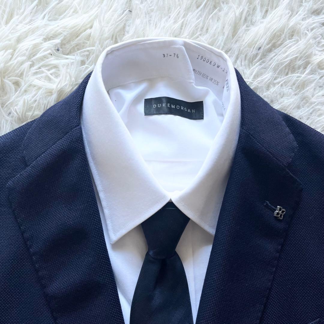 <美品>TAGLIATORE REDA生地 ネイビー ウール ジャケット 44