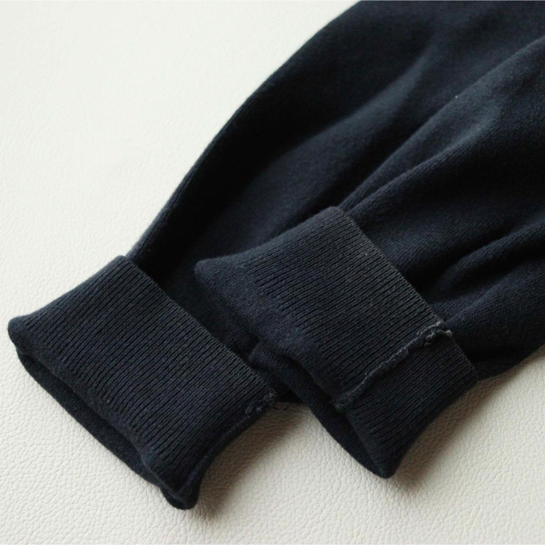 5444【美品】キャバン クルーネックニット ラグランスリーブ コットンカシミヤ