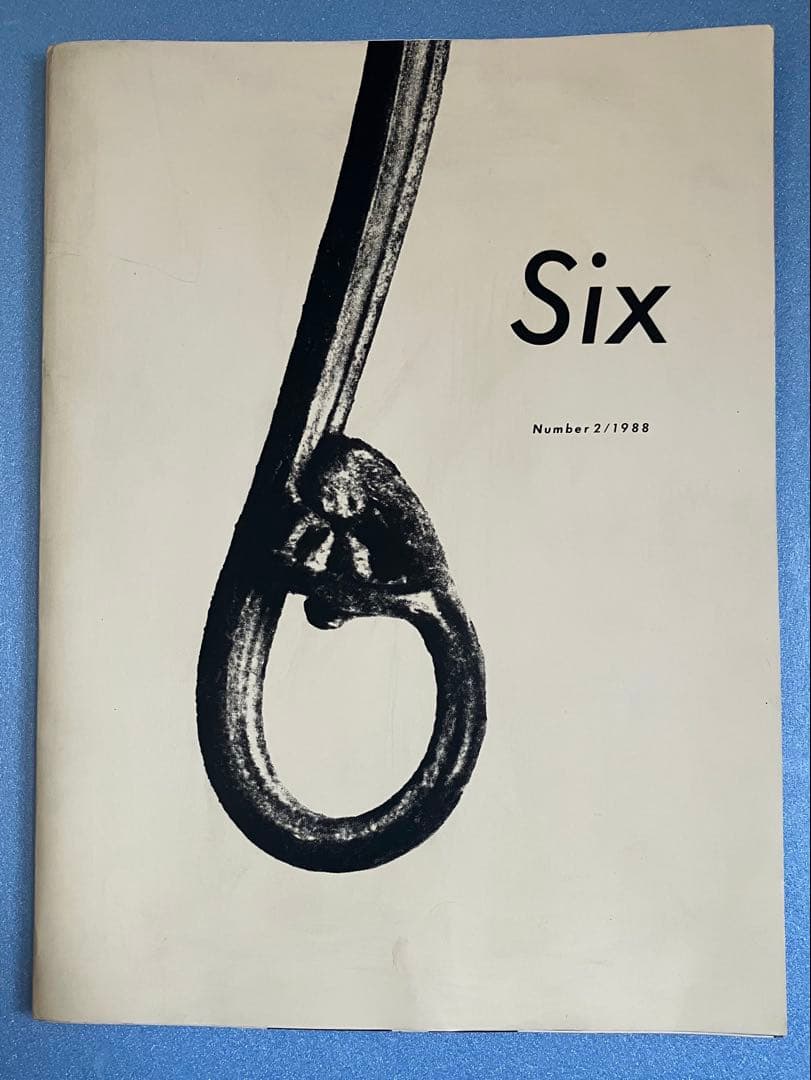 SALE！Six Number 2/1988 コムデギャルソン