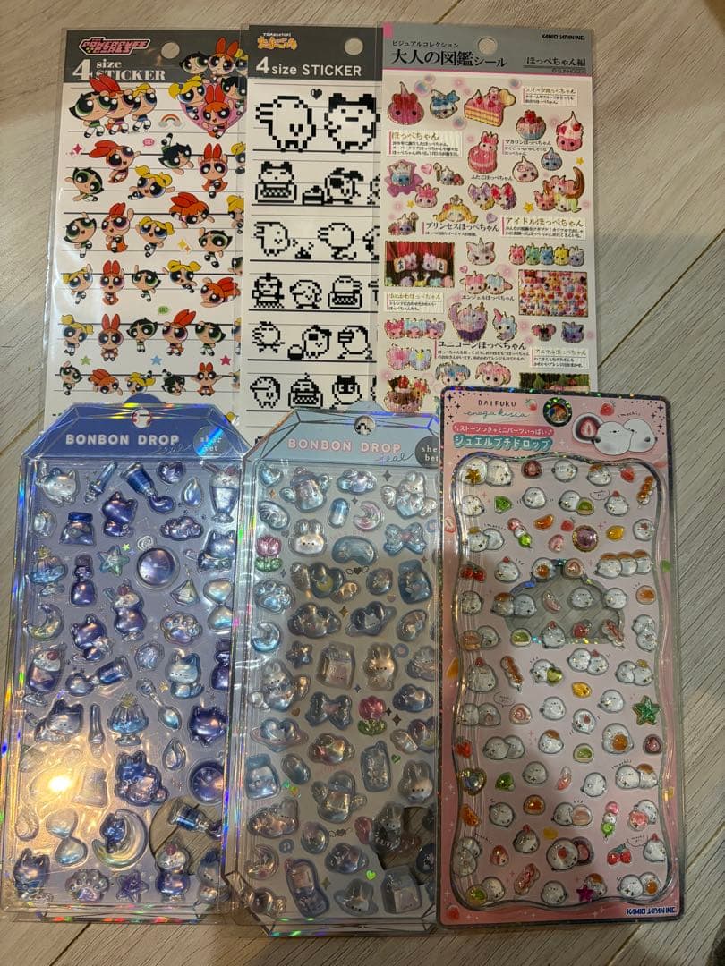 ボンボンドロップシール等　１９６点　まとめ売り
