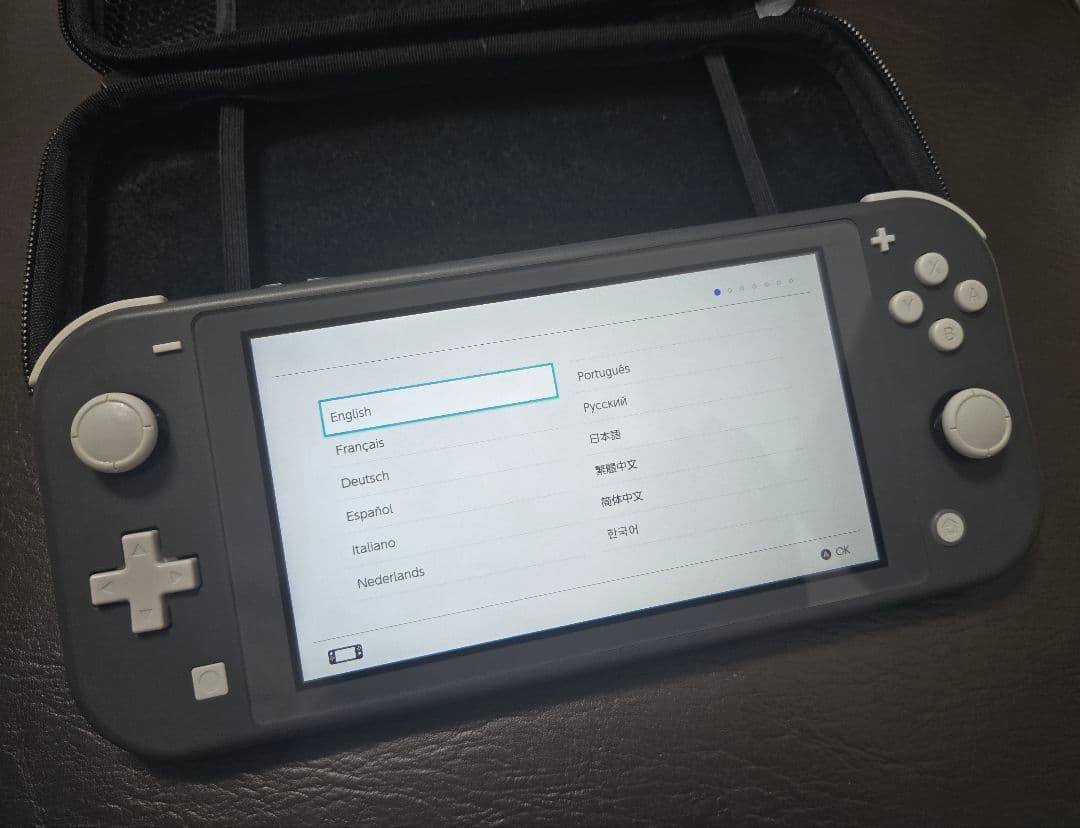 ★(ケース付)Nintendo★Switch Lite★グレー本体★