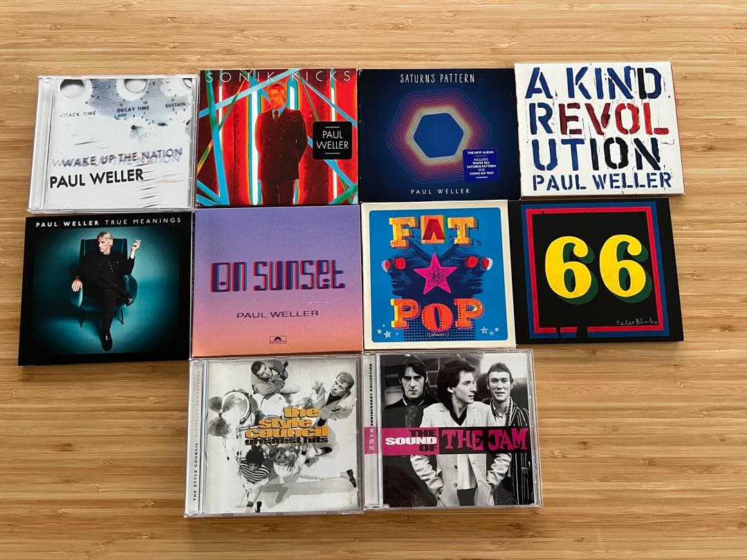 希少紙ジャケ多数！ポール・ウェラー CD 10枚セット [後半]