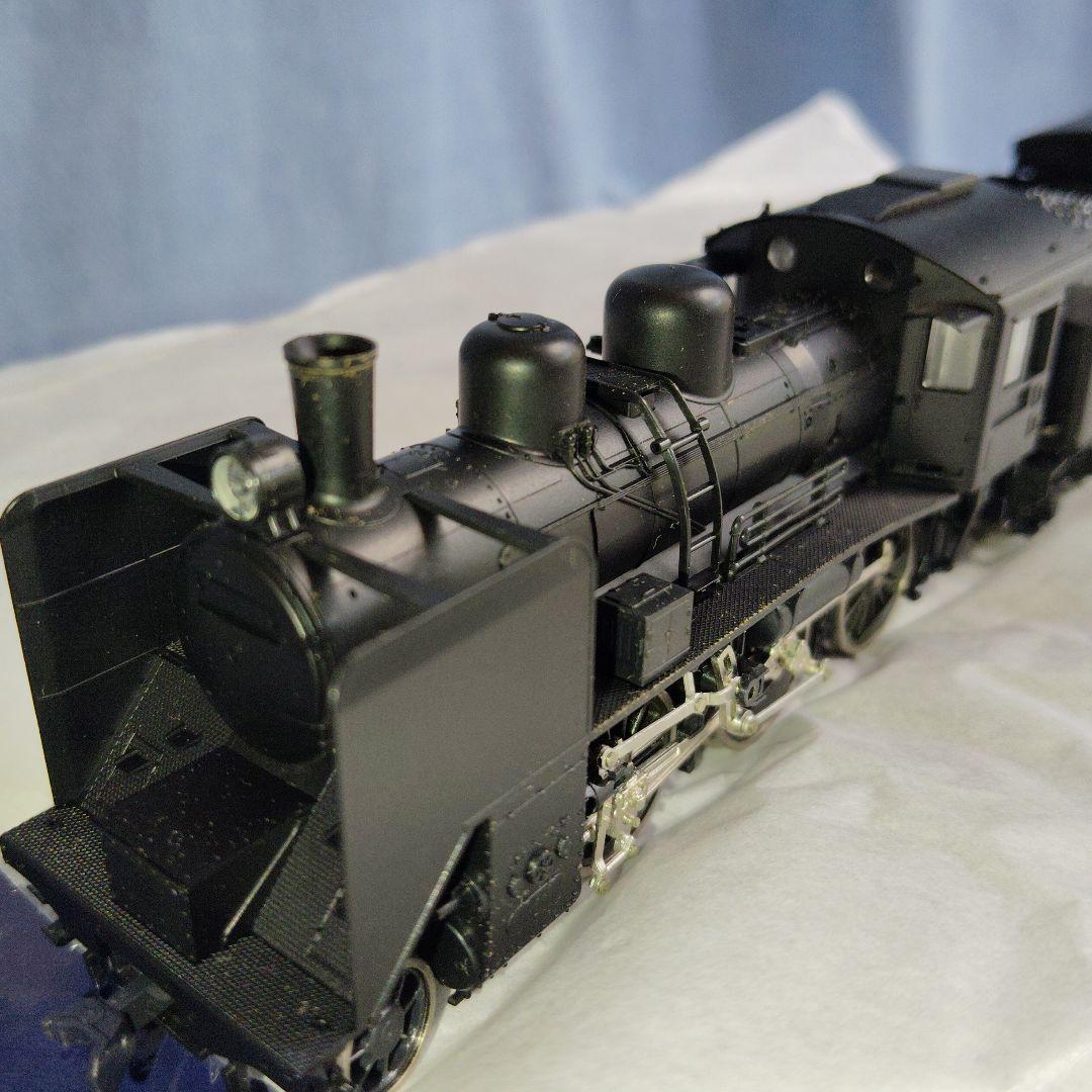 か*ん様 蒸気機関車 プラスチック製模型 ブラック