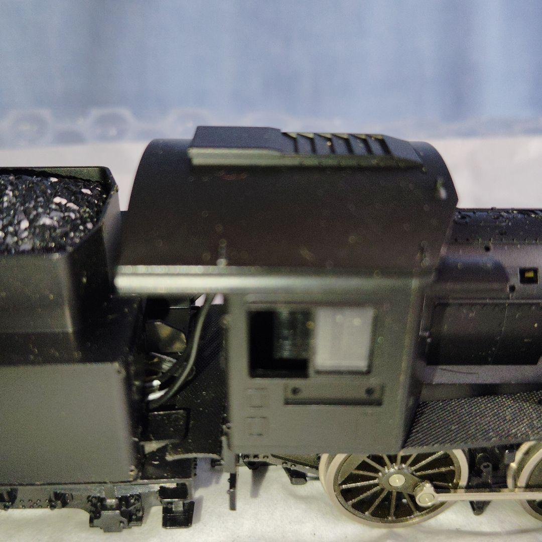 か*ん様 蒸気機関車 プラスチック製模型 ブラック