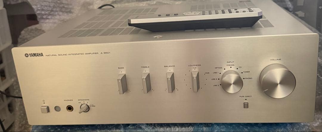 YAMAHA A-501プリメインアンプ シルバー