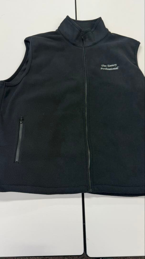 The Ennoy Professional フリースベスト XXL ブラック