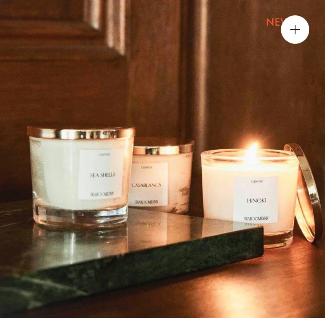 新品♪searoomlynn☆リミテッドフレグランスミニキャンドルセット