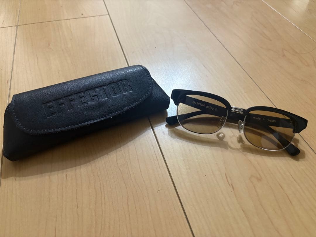 【値下げ】EFFECTOR delay II　サングラス　メガネ