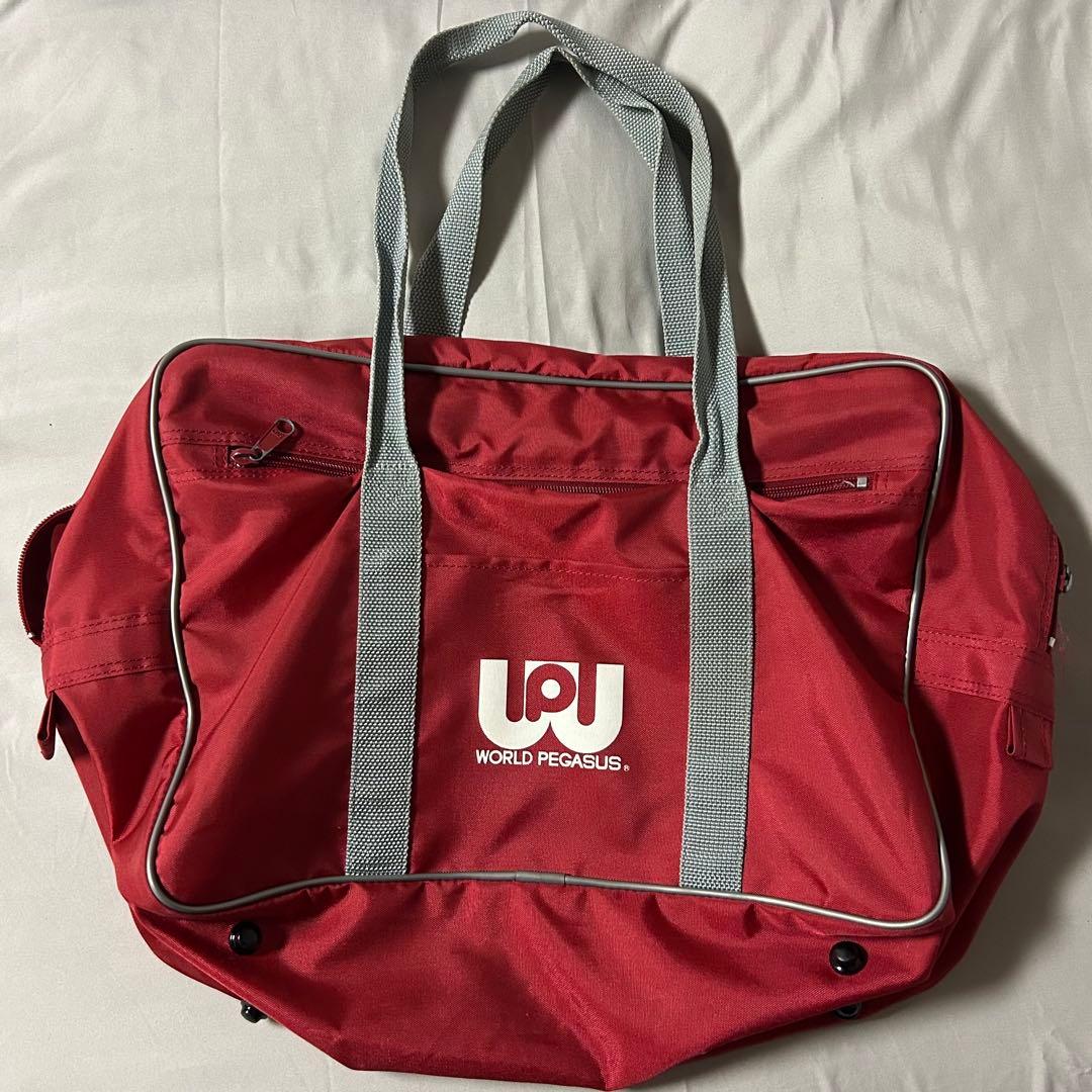 旧ワッペ 赤 ワールドペガサス