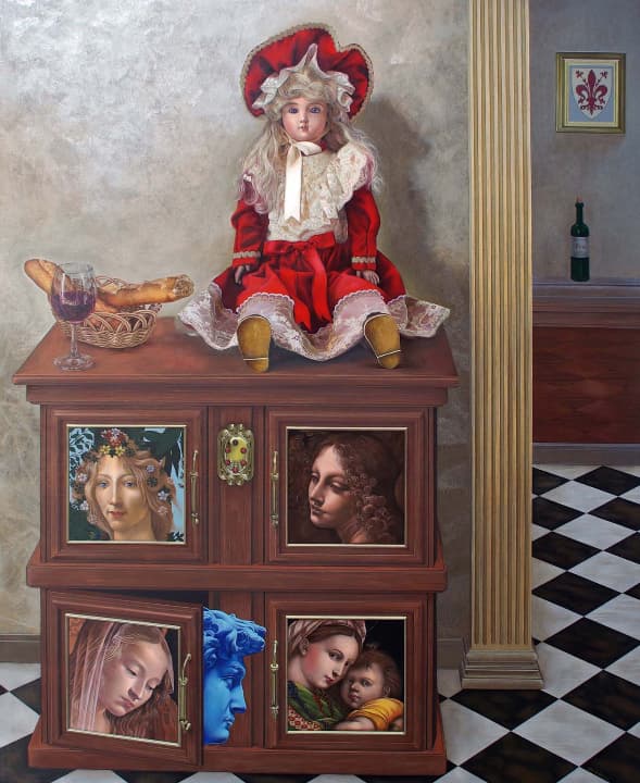 静物画・大型作品・豪華額付き