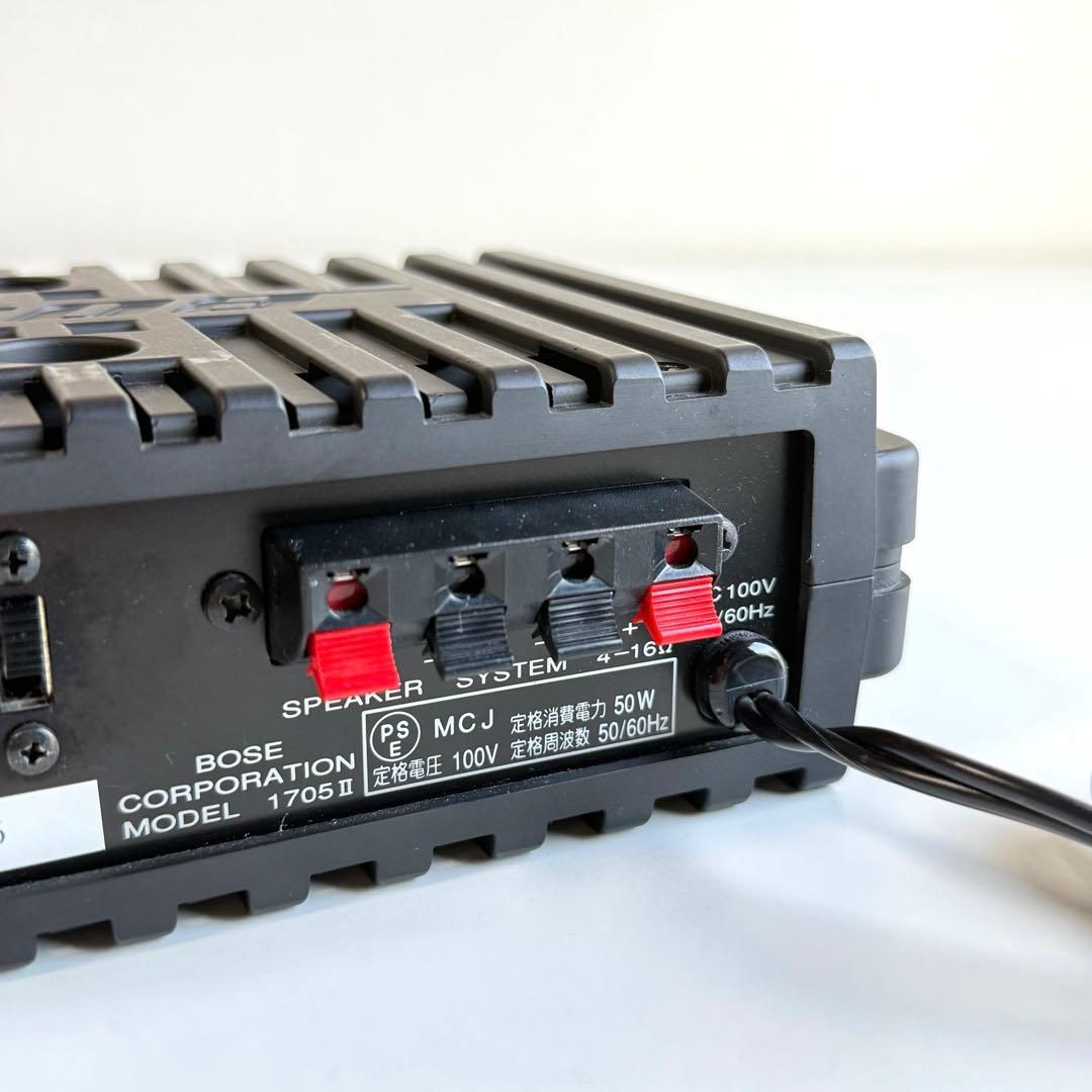 大*山様 BOSE Model 1705 ステレオ パワーアンプ【NN1209-