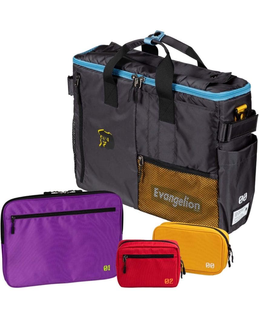 RADIO EVA 3WAYバッグ イエロー　零号機 エヴァンゲリオン