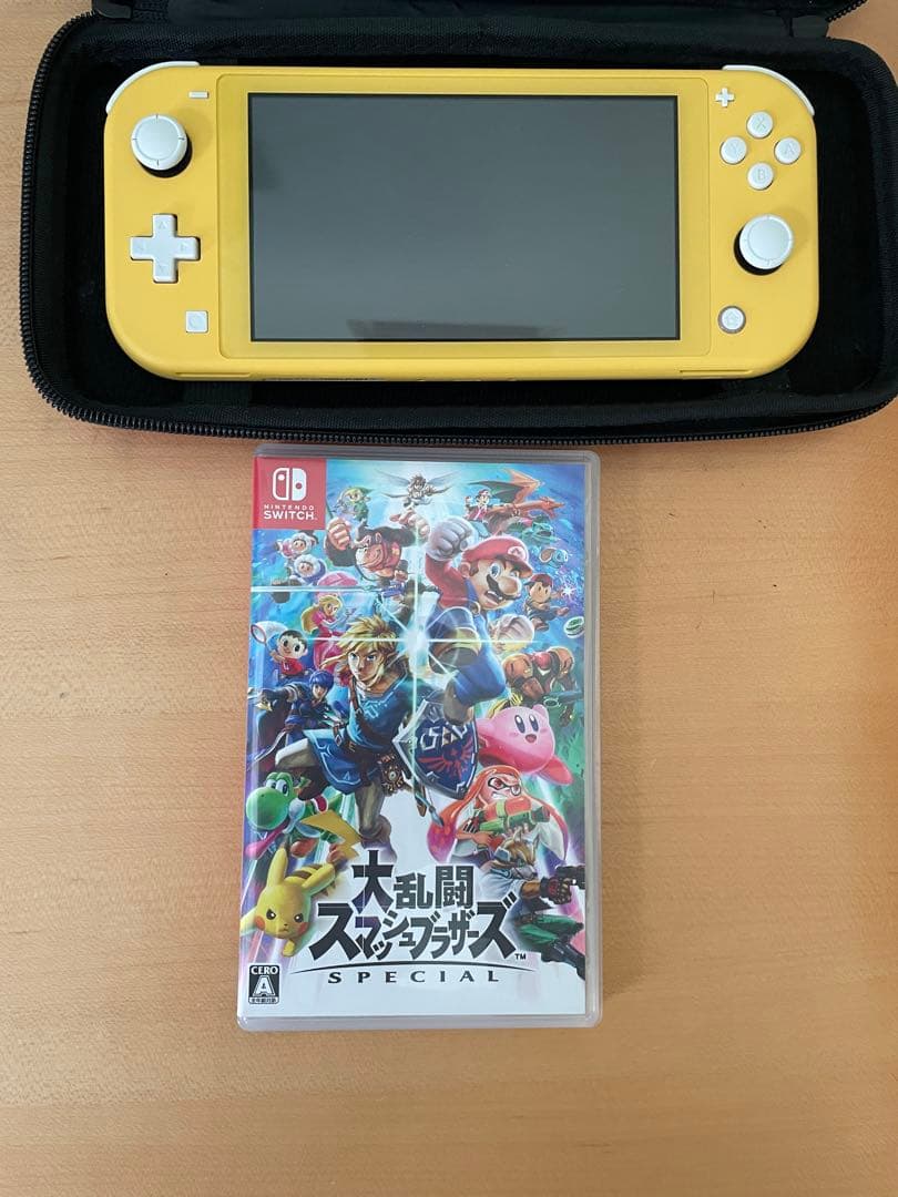 ニンテンドースイッチLite イエロー + 大乱闘スマッシュブラザーズ SP