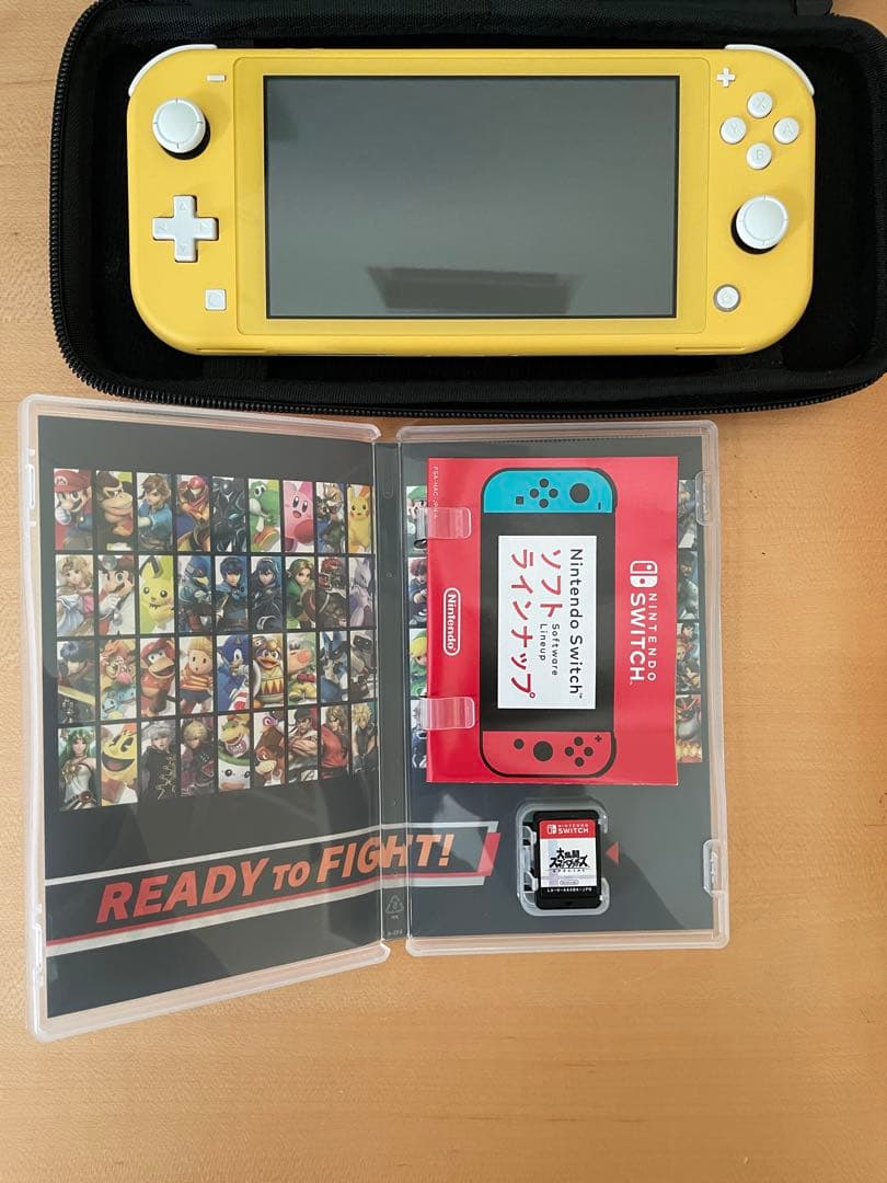 ニンテンドースイッチLite イエロー + 大乱闘スマッシュブラザーズ SP