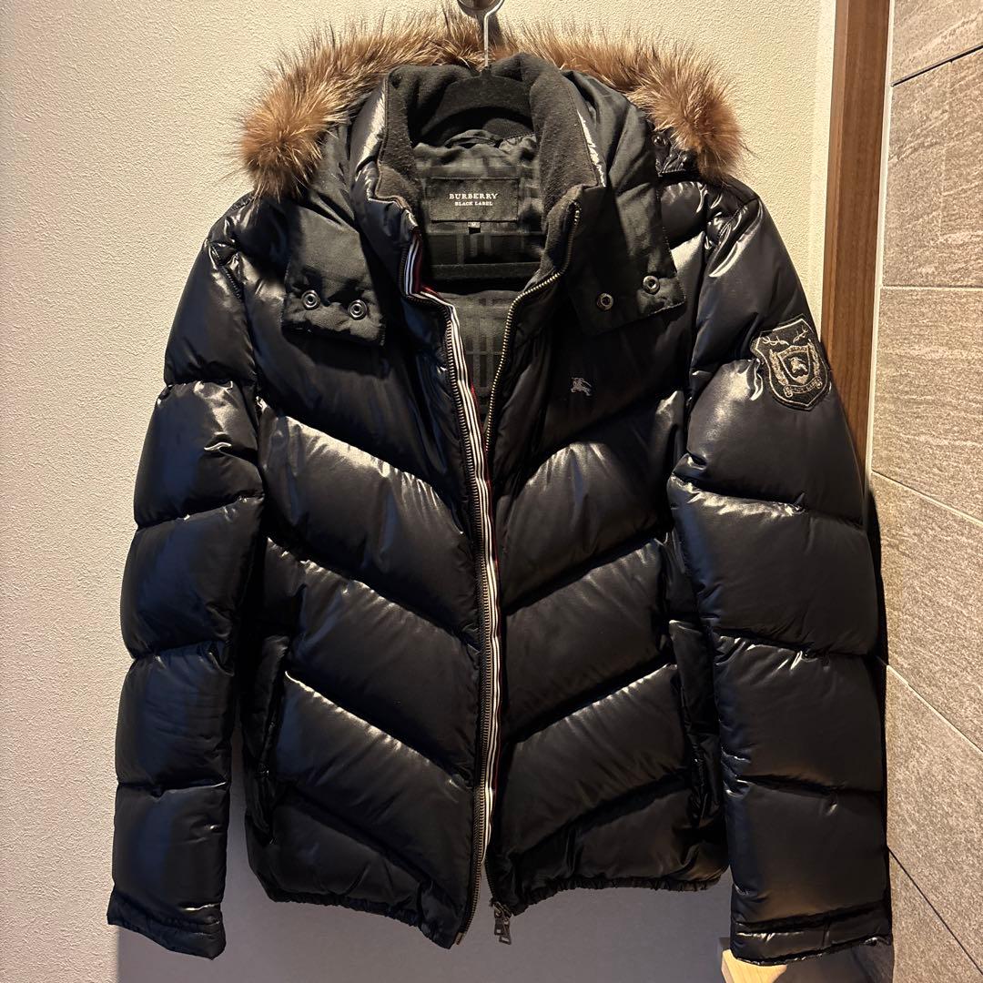 バーバリーブラックレーベル 10周年記念 限定 ダウンジャケット